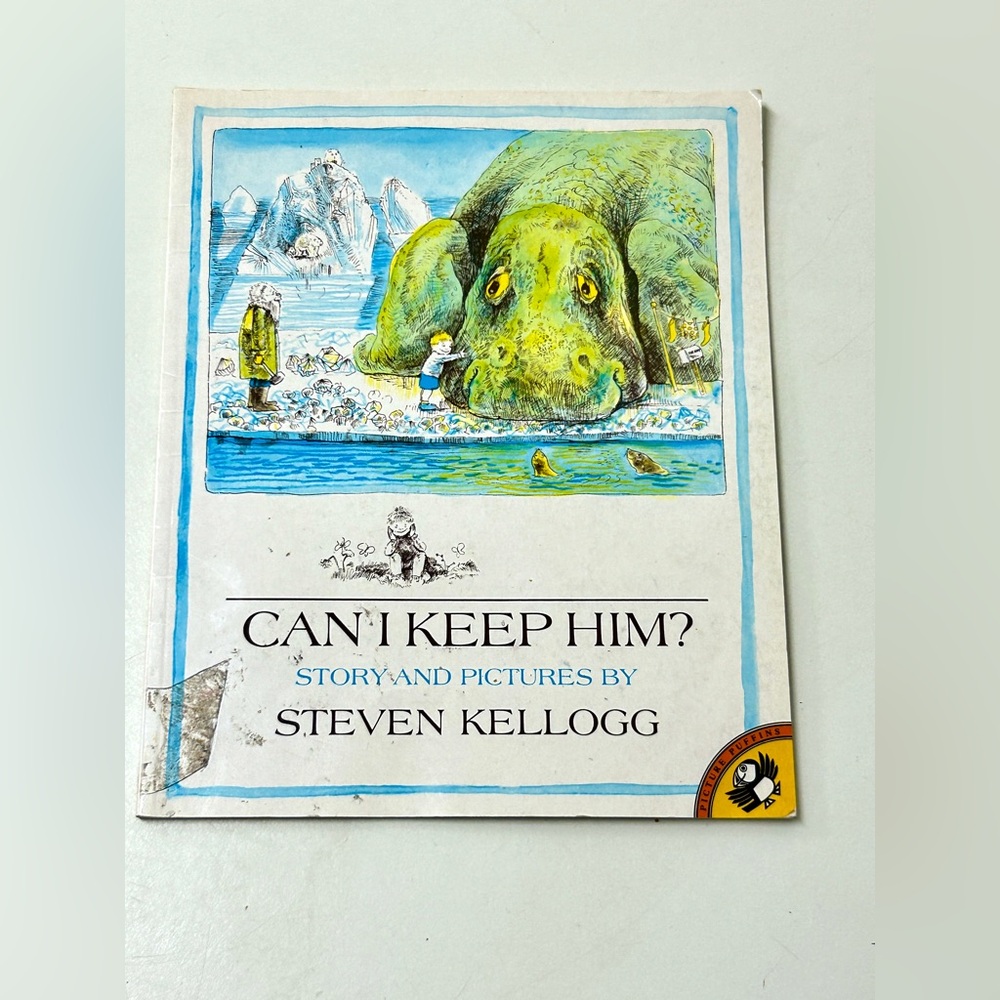 c. 1971 CAN I KEEP HIM? Softcover Book by Steven Kellogg